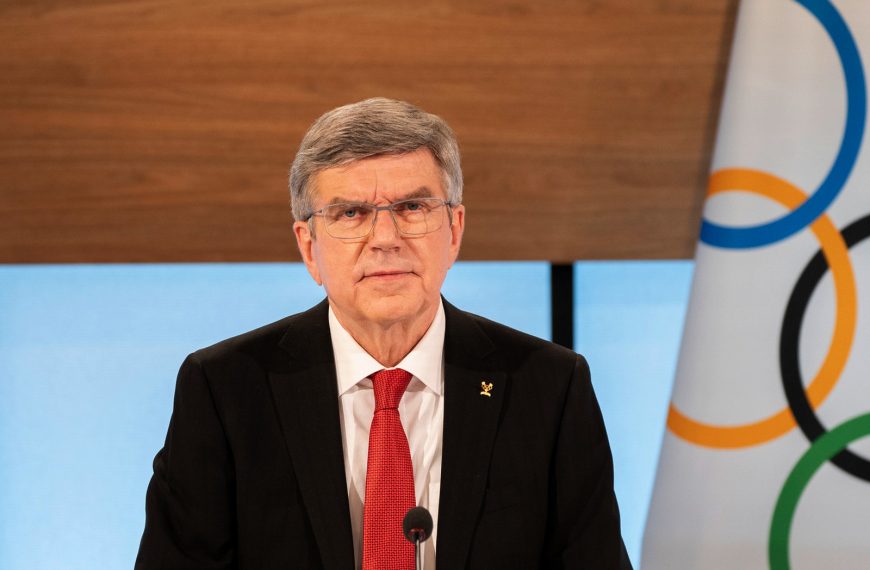 Thomas Bach has been re-elected as the President of the International Olympic Committee