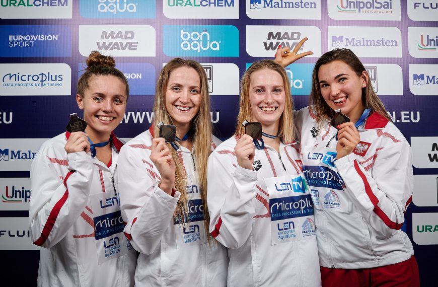 Pływackie ME: pierwszy medal dla Polski