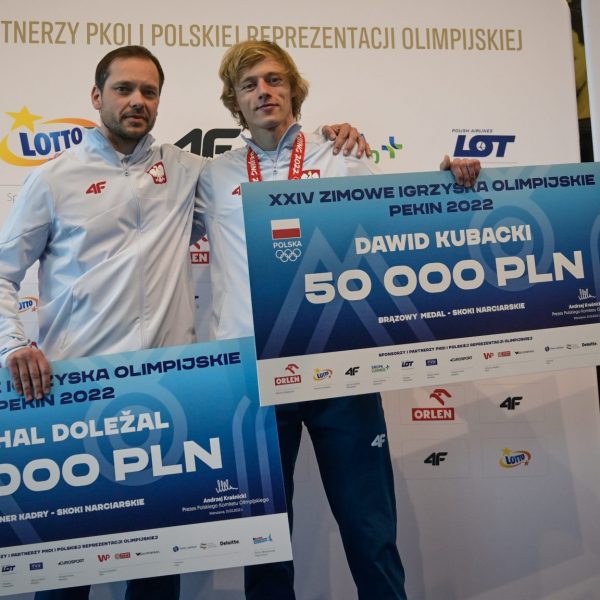 Dawid Kubacki nagrodzony przez Polski Komitet Olimpijski