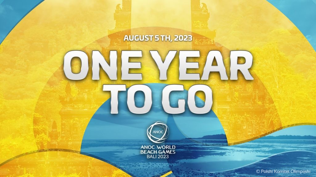 Rok do Światowych Igrzysk Sportów Plażowych Bali 2023