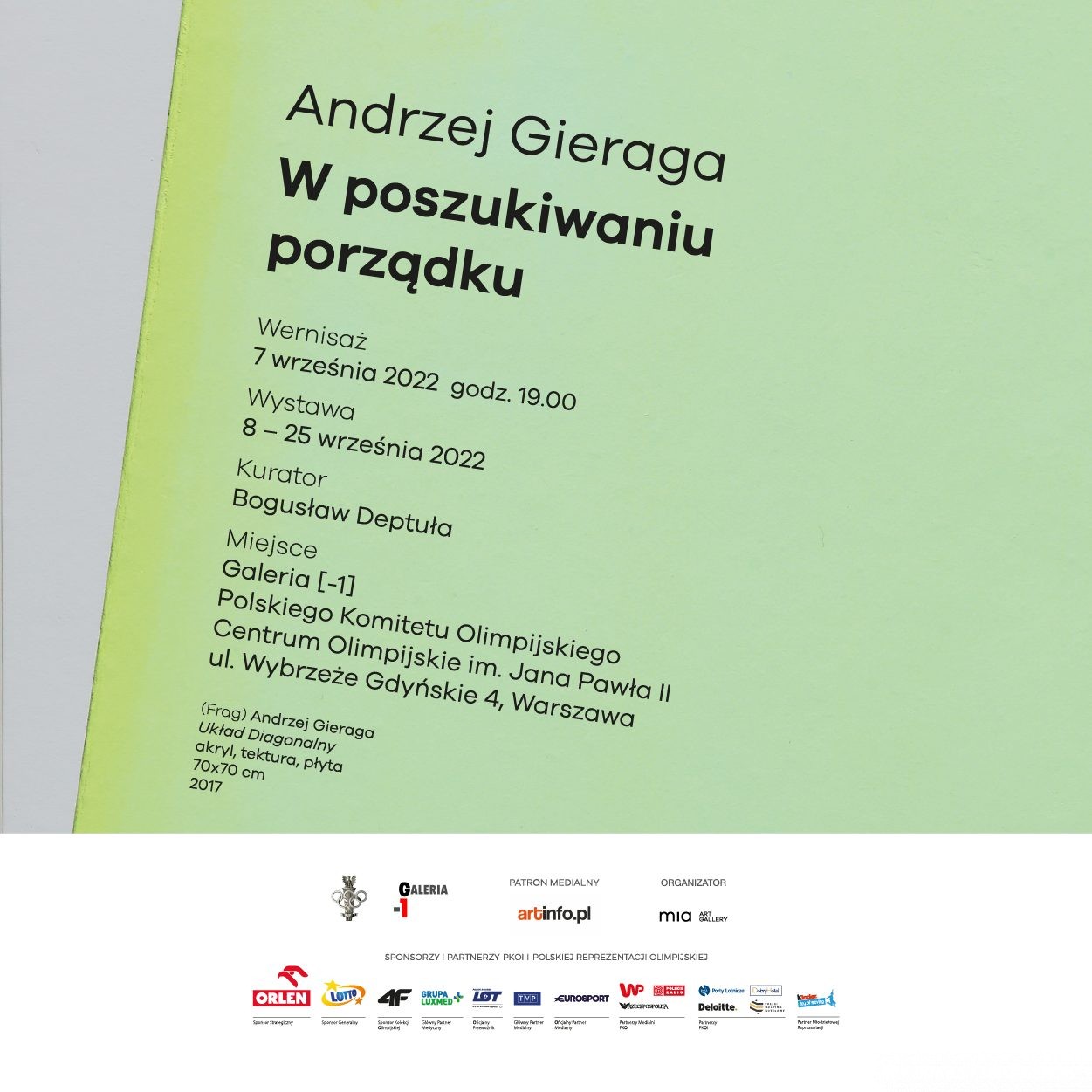 Andrzej Gieraga – „W poszukiwaniu porządku”