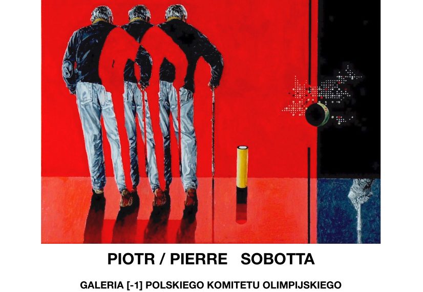 Wystawa obrazów Piotra Sobotty w Galerii (-1) PKOI