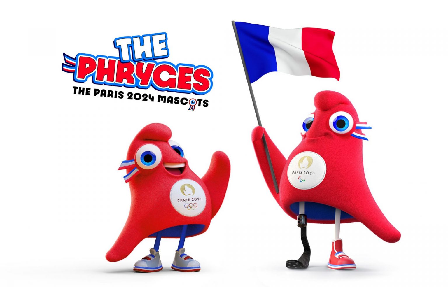 Paris 2024 reveals “Phrygian” Olympic and Paralympic mascots Polski