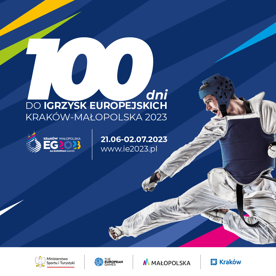 Ticket promotion launched as European Games Kraków-Małopolska 2023 celebrates the 100 days to go landmark