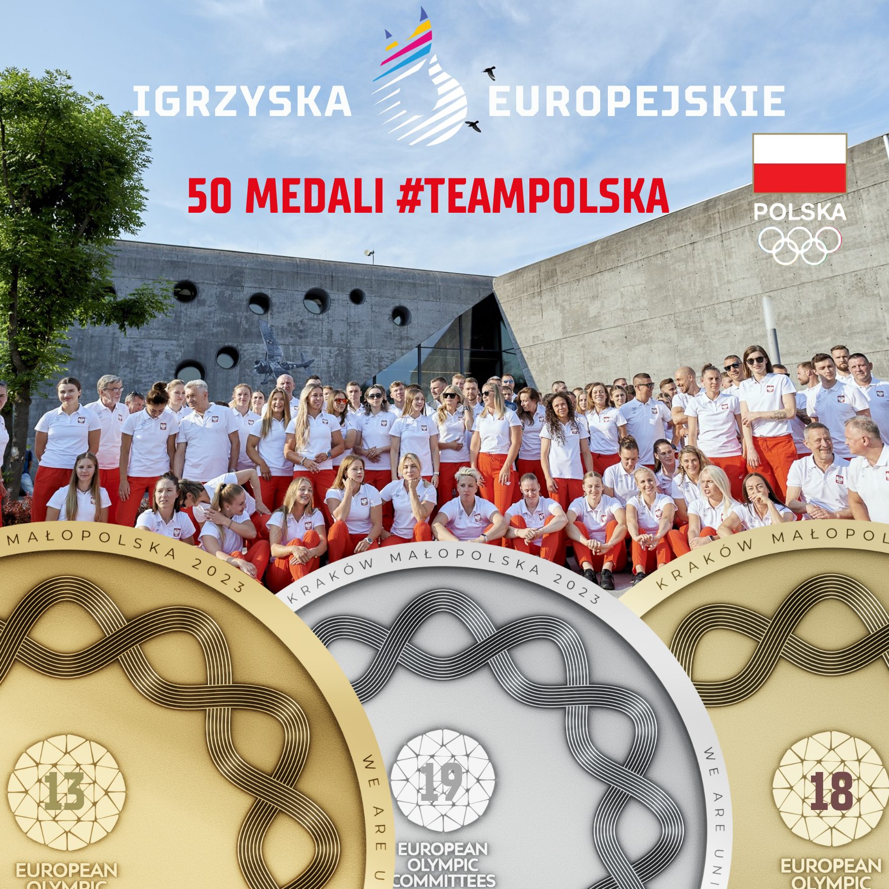 50 medali Reprezentacji Polski w Igrzyskach Europejskich!