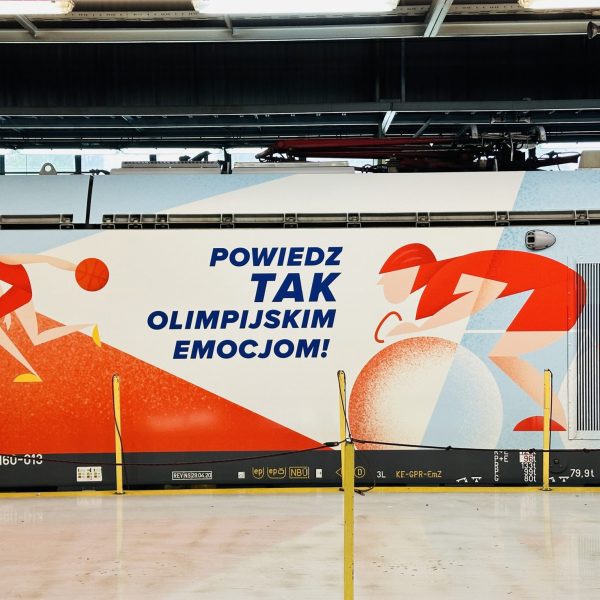 Lokomotywy PKP Intercity będą promować start Olimpijskiej Reprezentacji Polski w Paryżu