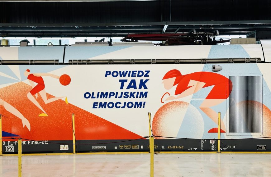 Lokomotywy PKP Intercity będą promować start Olimpijskiej Reprezentacji Polski w Paryżu