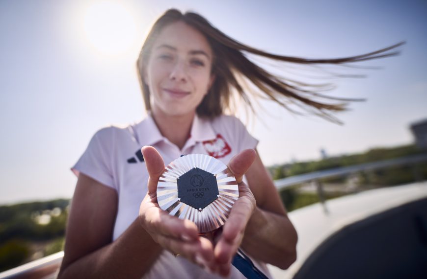 Klaudia Zwolińska przekazała medal olimpijski na aukcję charytatywną!