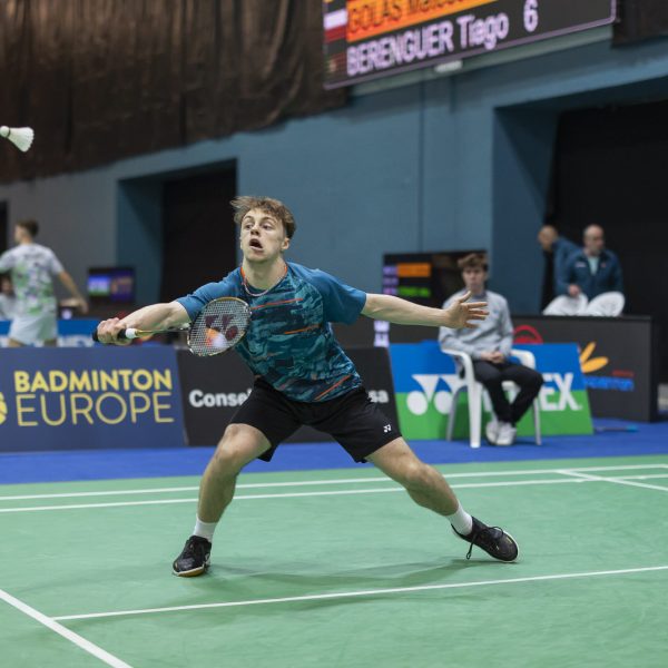 Mateusz Golas Mistrzem Europy Juniorów w badmintonie