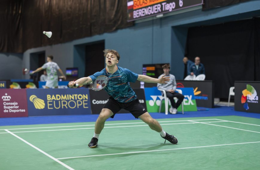 Mateusz Golas Mistrzem Europy Juniorów w badmintonie