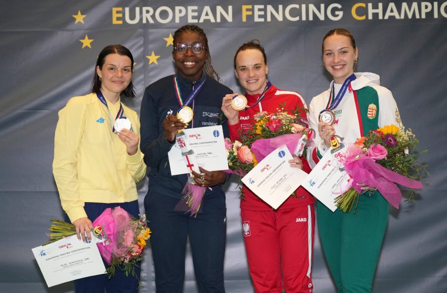 Sylwia Matuszak z brązem ME w szabli