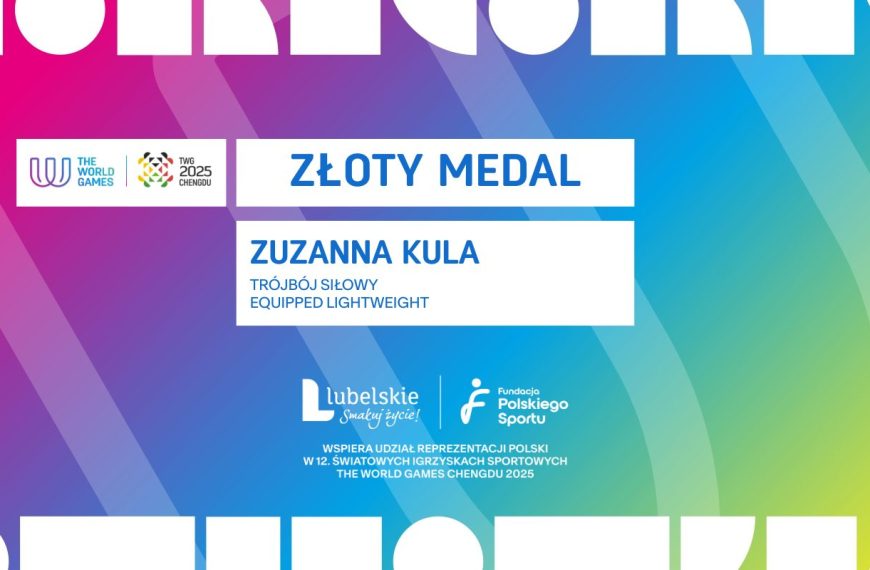TWG 2025: złoty medal w trójboju siłowym rewelacyjnej Zuzanny Kuli!