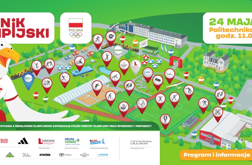 27. Piknik Olimpijski ponownie zagości w Lublinie! Wraz z medalistami olimpijskimi zapraszamy wszystkich do sportowej zabawy!