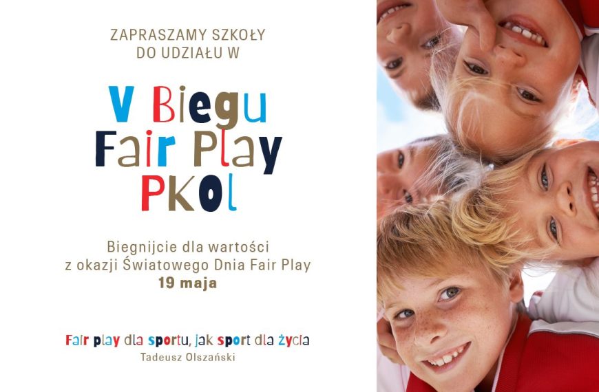 Pobiegnij z nami! Rusza V edycja Biegu Fair Play PKOl 2026!