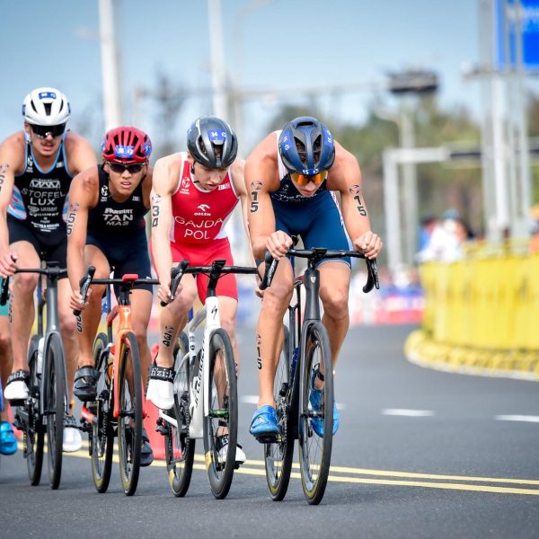 Kuba Gajda piąty w triathlonowym Pucharze Świata w Meksyku